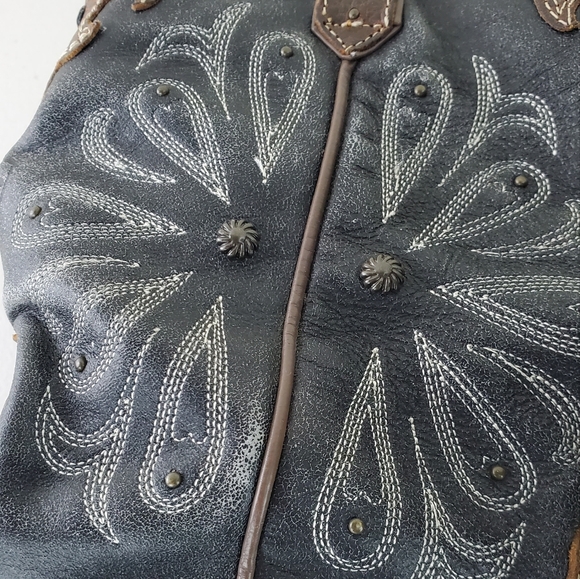 Ariat Western Cowgirl Boots Leather Women’s Size 9 B - Picture 15 of 16